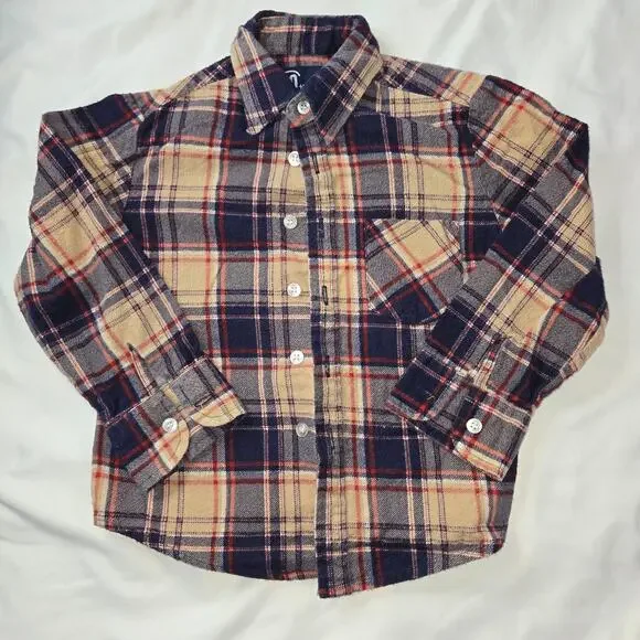 Vintage Boy's Size 7 Three Outfit Pant Jean Flannel Sweatshirt Rustler Healthtex - Picture 5 of 16